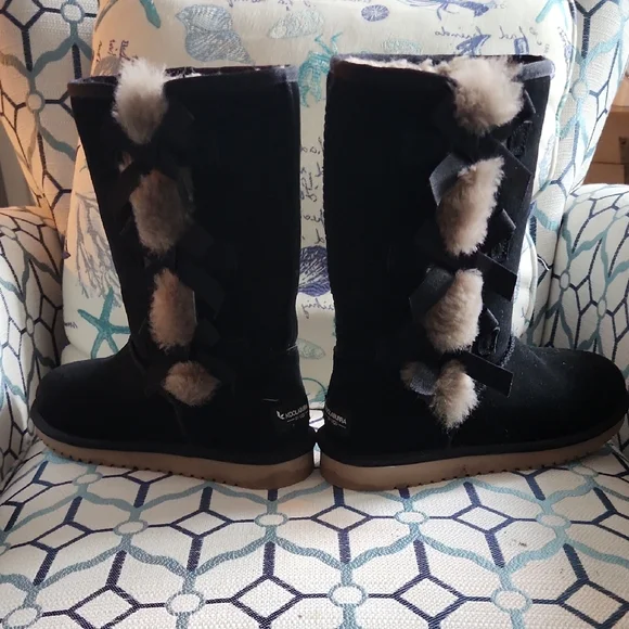 Koolaburra Black Women's Boots - Picture 1 of 5